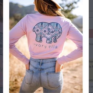 Ivory Ella Crop Long Sleeve